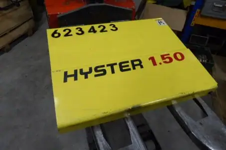 Zijplaat , Hyster A 1.50 XL