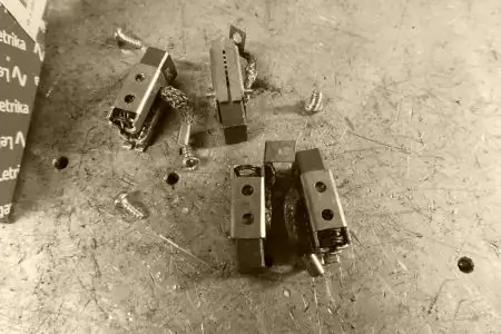 Koolborstelset pompmotor (set = 4)