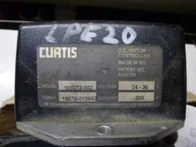 Rijregeling BT 24-36V 200A, Sepex, Curtis