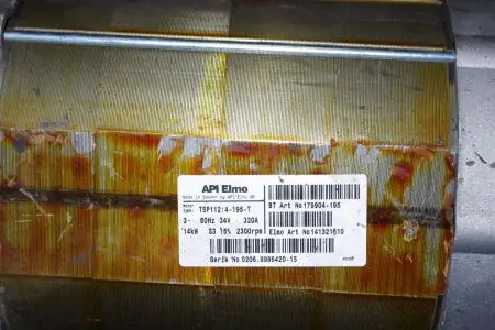 Pompmotor BT 48 Volt, 10 kW. AC