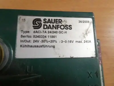Power box Saurer Danfoss, 24-240