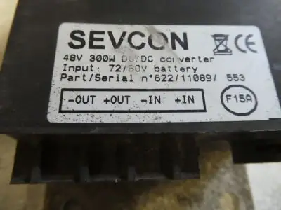 Omvormer 72-80  Volt -48 Volt, 300 Watt