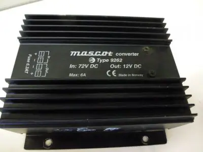 Omvormer 72V -12V 6A
