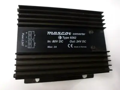 Omvormer 80V-24V 3A.