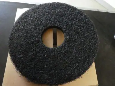 Hard Pad, 306 mm Diameter, Black Kärcher zwart set